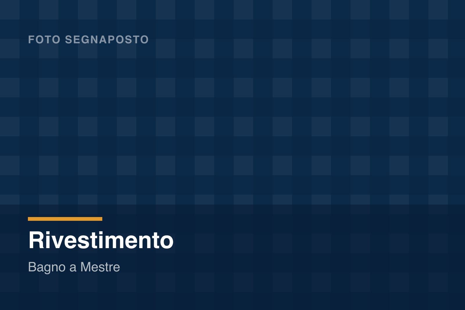 Rivestimento a parete posato con fuga stretta