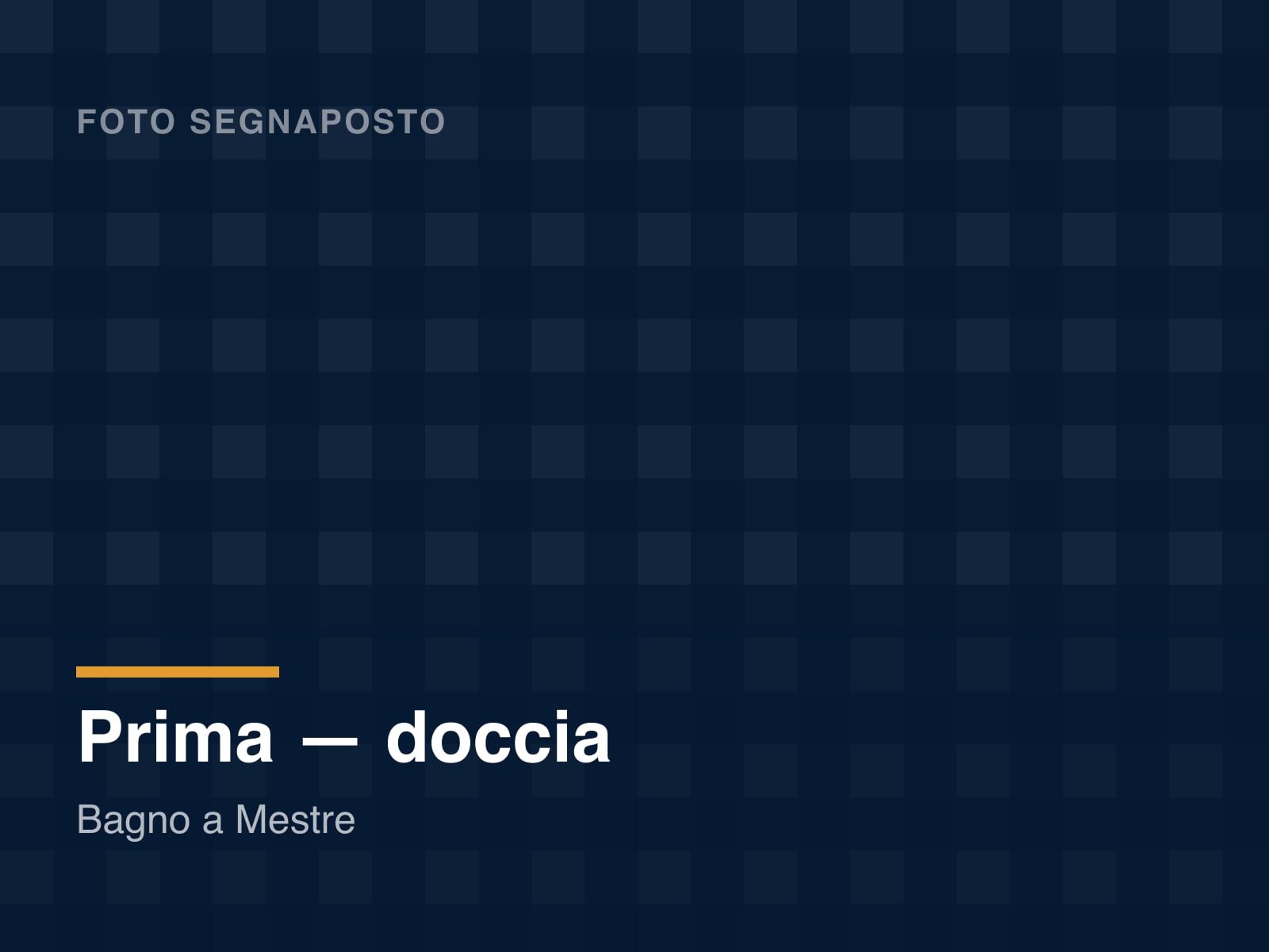 Prima: L'angolo della vasca sostituito da una doccia a filo pavimento